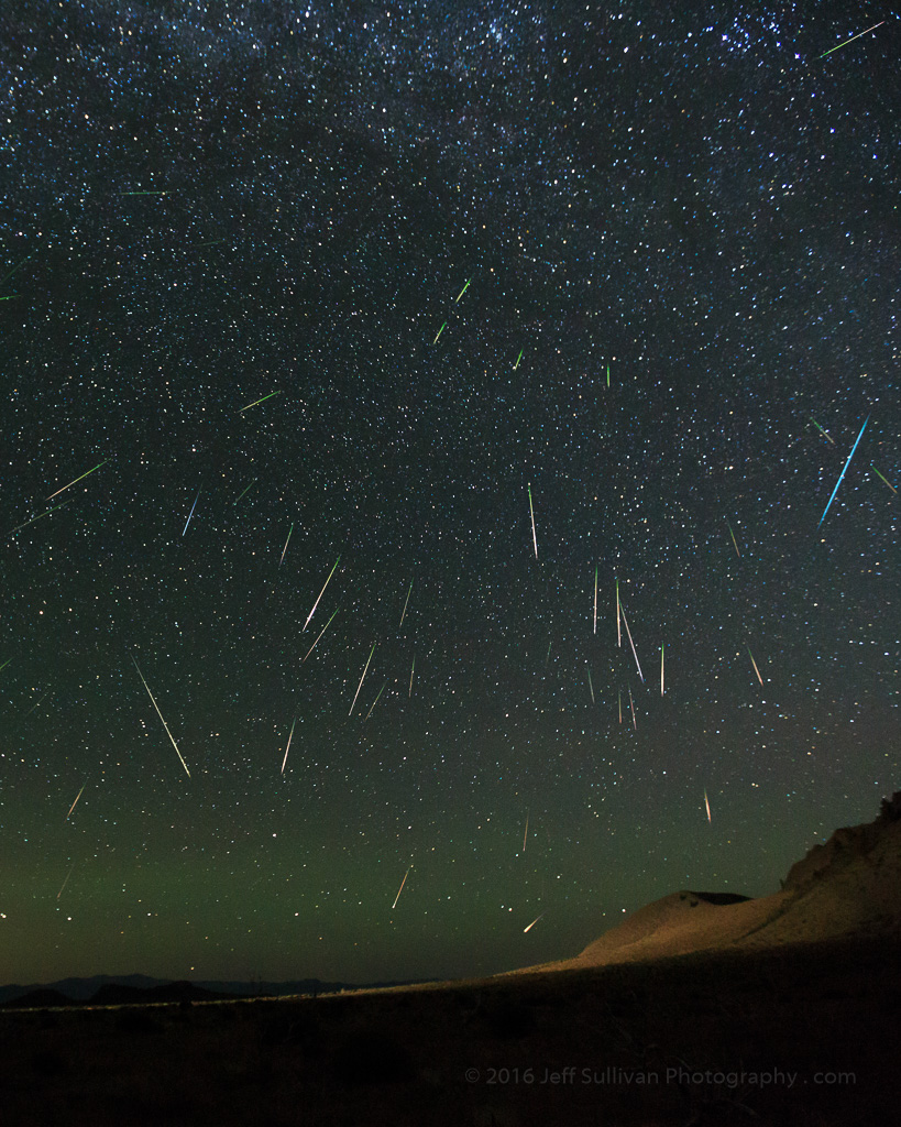 Perseid Meteor Shower 2016 - Great Basin School of Photography